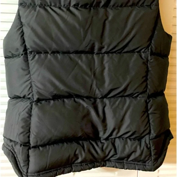 EUC J. Crew Puffer Vest, Black, Down filled,Fully Lined, Minimalist,Sz L,Unisex - Picture 11 of 15